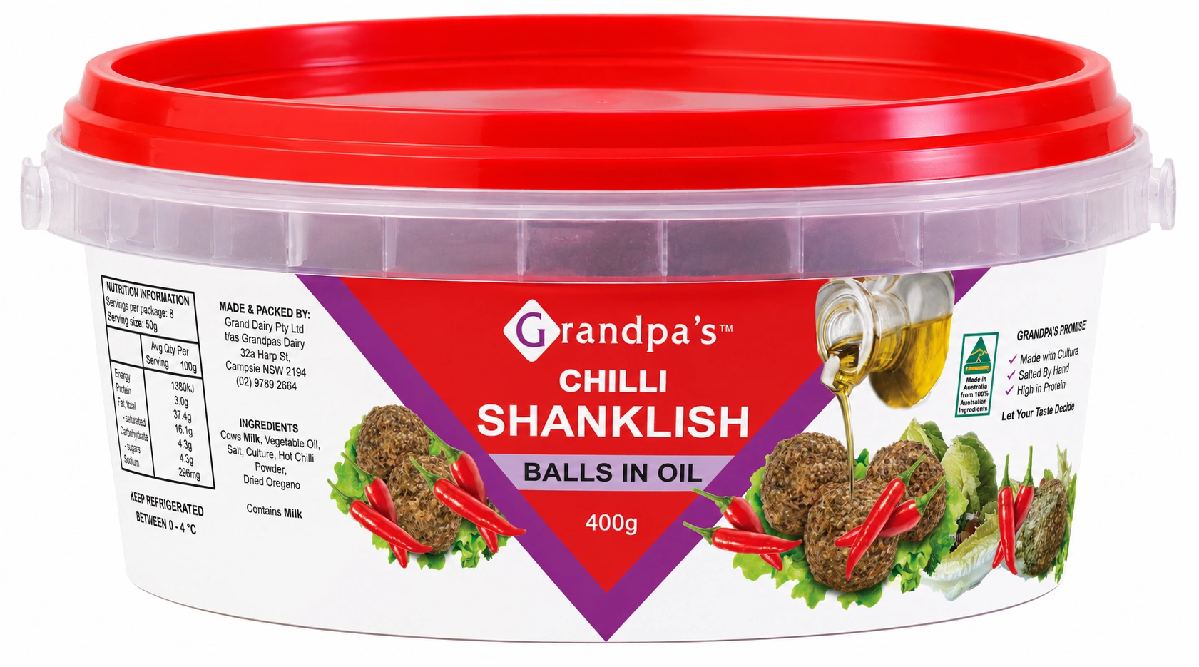 Shanklish in Oil CHILLI